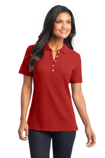 Port Authority Ladies EZCotton Pique Polo