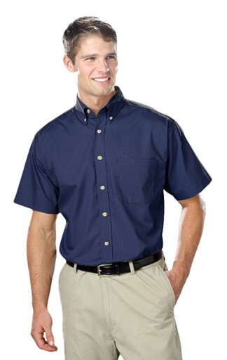 Blue Generation Superblend Short Sleeve Poplin Shirt