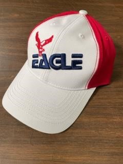 RED/WHITE BASEBALL CAP